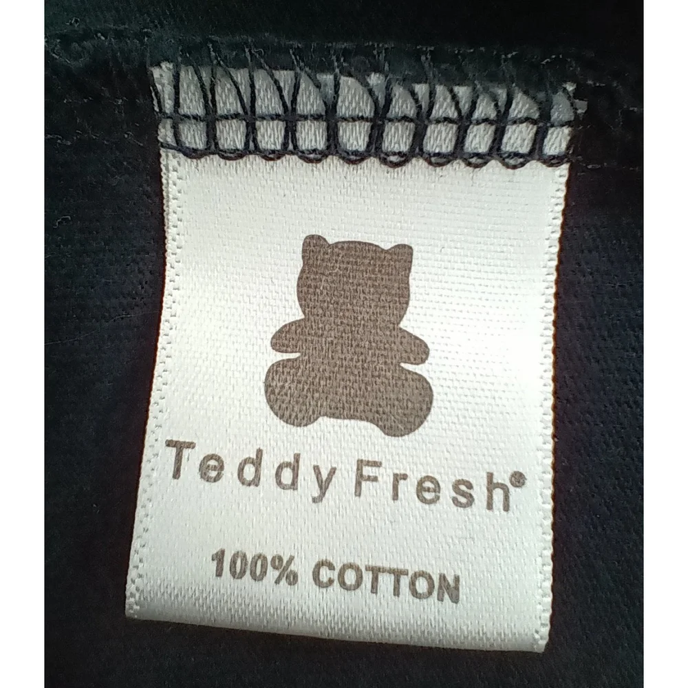 Teddy Fresh x Looney Tunes Adult Small T-shirt Oversized Black Sylvester Tweety